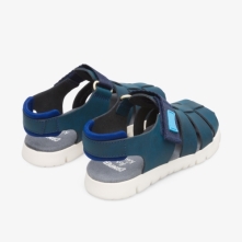 Camper Oruga Sandals Navy - Kids Singapore JSOFIQ-024